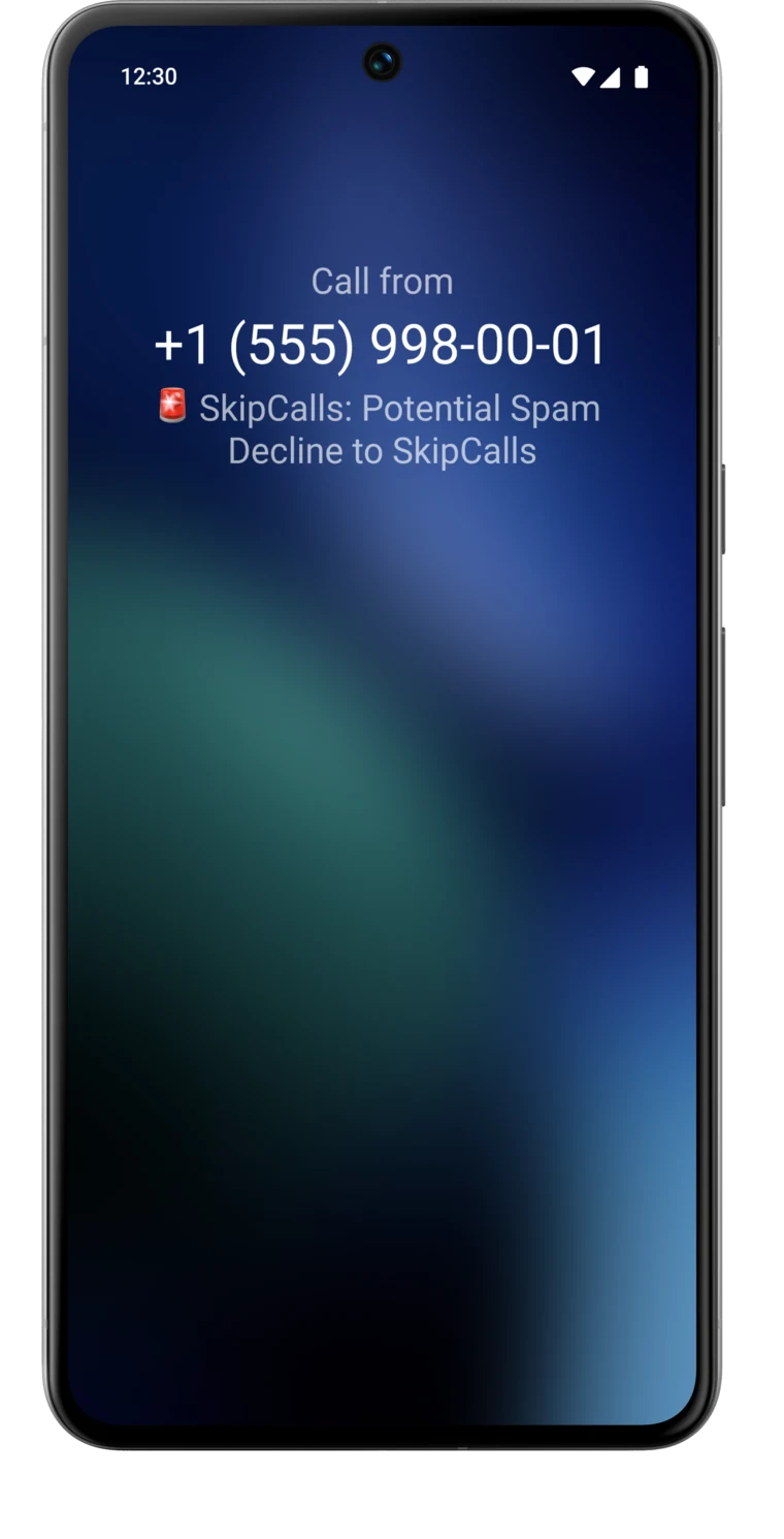 Automatic spam call detection
