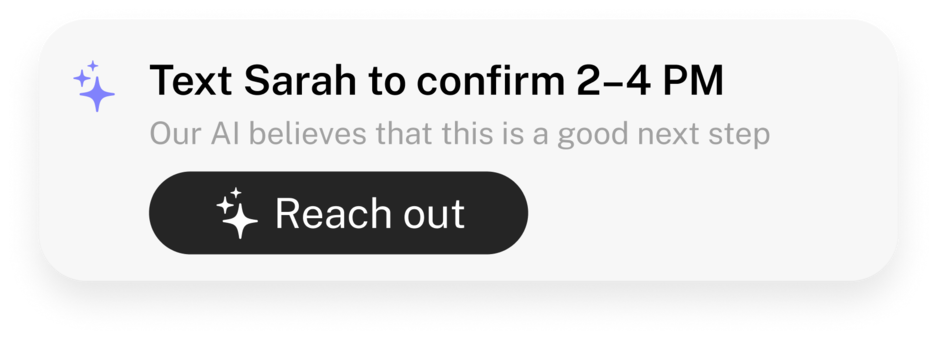 Suggested next action